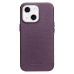 QIALINO for iPhone 13 Mini Case Magnetic Anti-Fall Genuine Leather Shockproof Phone Cover