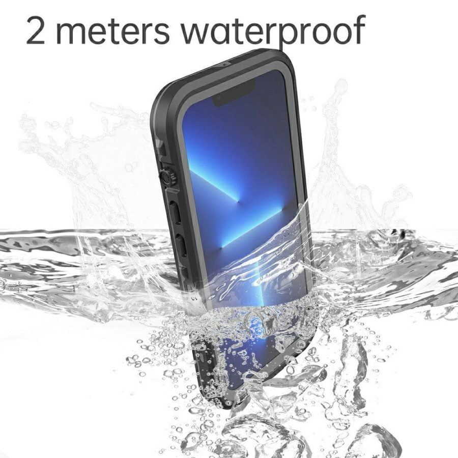 101130889A-9 REDPEPPER Dot+ Series For iPhone 13 Case IP68 Waterproof Clear Phone Cover