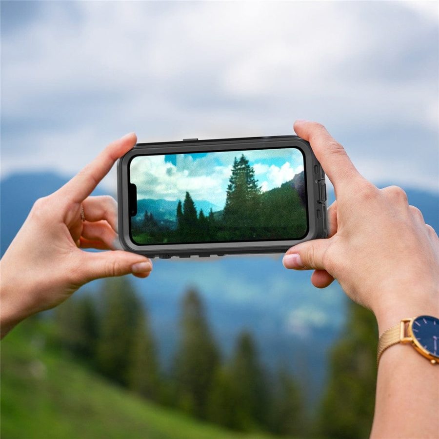 REDPEPPER Dot+ Series for iPhone 13 Pro IP68 Waterproof Clear Phone Case