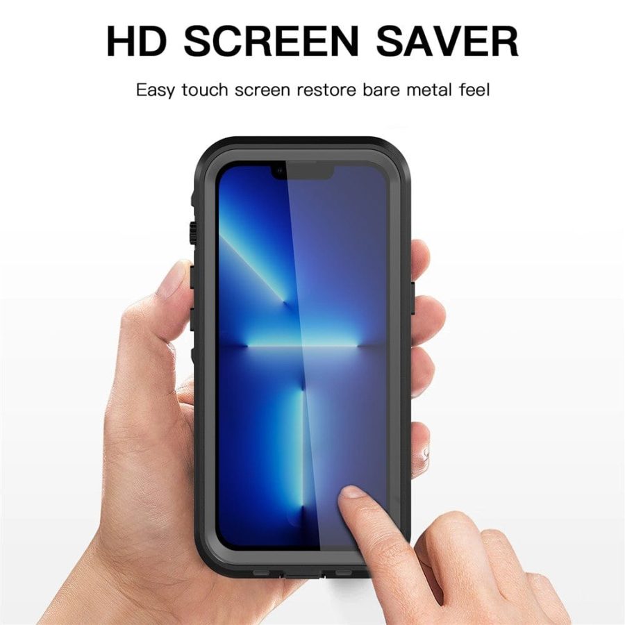 REDPEPPER Dot+ Series for iPhone 13 Pro IP68 Waterproof Clear Phone Case