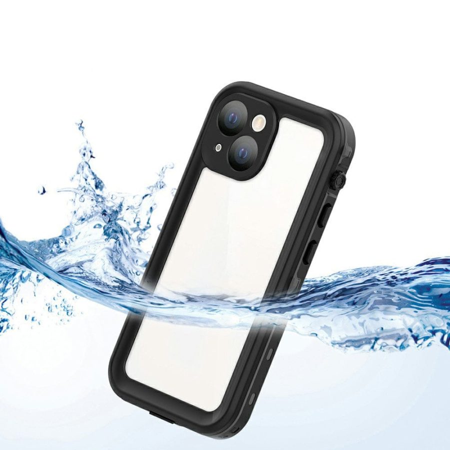 101130891A-1 REDPEPPER Dot+ Series for iPhone 13 Mini IP68 Waterproof Clear Phone Case