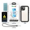 101130891A-11 REDPEPPER Dot+ Series for iPhone 13 Mini IP68 Waterproof Clear Phone Case