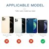 101130891A-12 REDPEPPER Dot+ Series for iPhone 13 Mini IP68 Waterproof Clear Phone Case