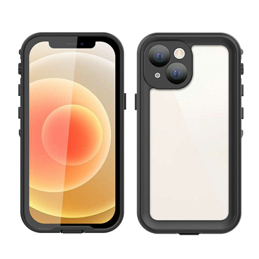 101130891A-4 REDPEPPER Dot+ Series for iPhone 13 Mini IP68 Waterproof Clear Phone Case