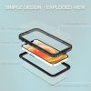 101130891A-5 REDPEPPER Dot+ Series for iPhone 13 Mini IP68 Waterproof Clear Phone Case