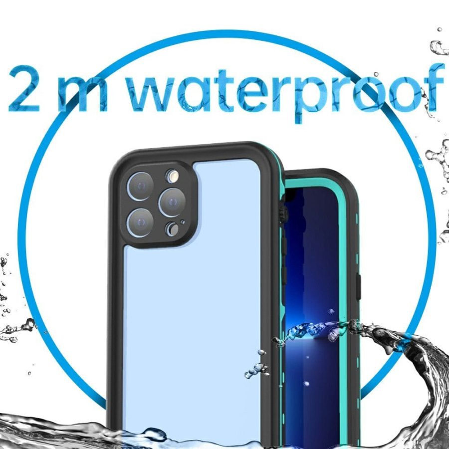 REDPEPPER Dot+ Series For iPhone 13 Pro Max Case IP68 Waterproof Clear Phone Cover