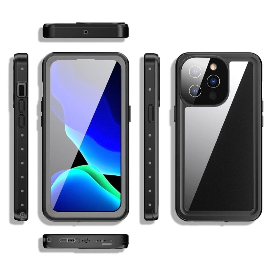 REDPEPPER PRO Series for iPhone 13 Pro IP68 Waterproof Shockproof Clear Phone Case