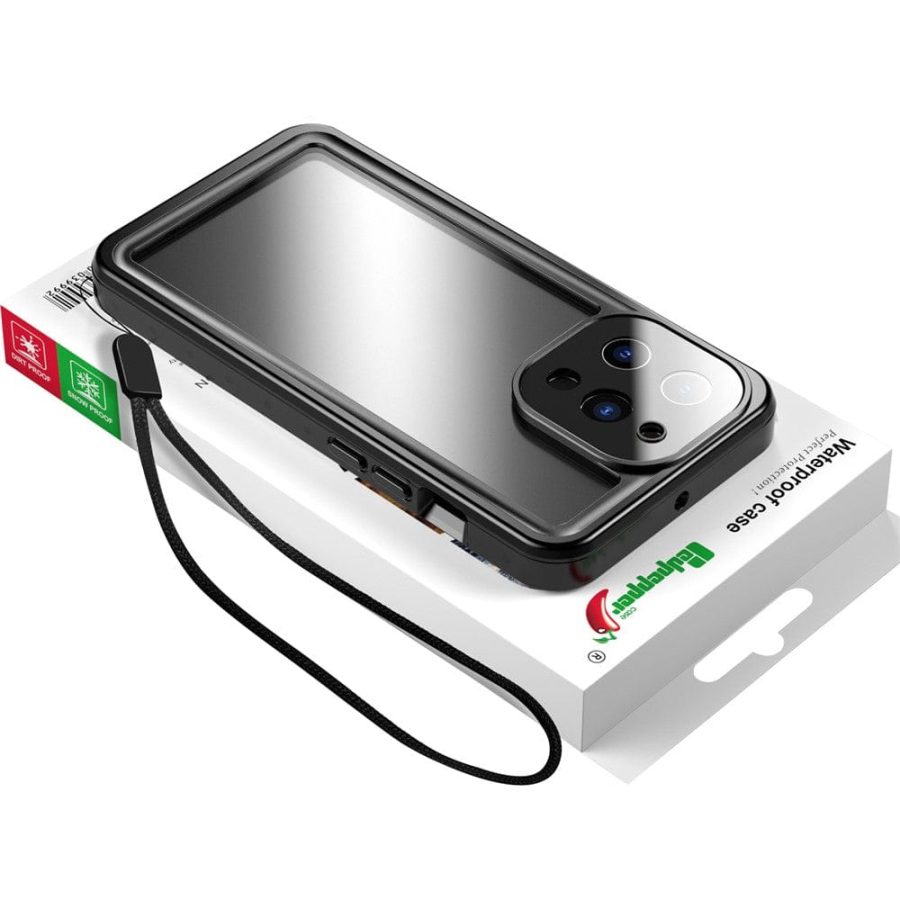 REDPEPPER PRO Series for iPhone 13 Pro IP68 Waterproof Shockproof Clear Phone Case