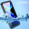 REDPEPPER PRO Series for iPhone 13 Pro IP68 Waterproof Shockproof Clear Phone Case