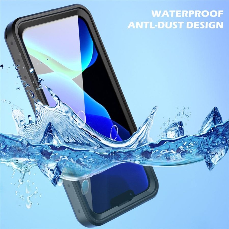 REDPEPPER PRO Series for iPhone 13 Pro IP68 Waterproof Shockproof Clear Phone Case