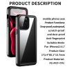 101130901A-10 REDPEPPER PRO Series for iPhone 13 Pro Max IP68 Waterproof Shockproof Clear Phone Case