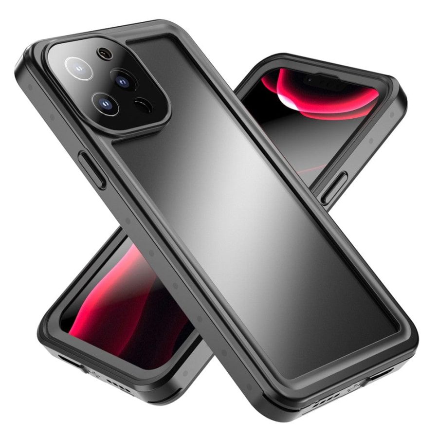 101130901A-13 REDPEPPER PRO Series for iPhone 13 Pro Max IP68 Waterproof Shockproof Clear Phone Case