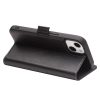 QIALINO for iPhone 13 Mini Case Anti-Fall Magnetic Closure Wallet Genuine Leather Phone Cover