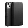 QIALINO For iPhone 13 Classic Cowhide Leather Case Wallet Stand Phone Cover