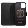 QIALINO For iPhone 13 Classic Cowhide Leather Case Wallet Stand Phone Cover