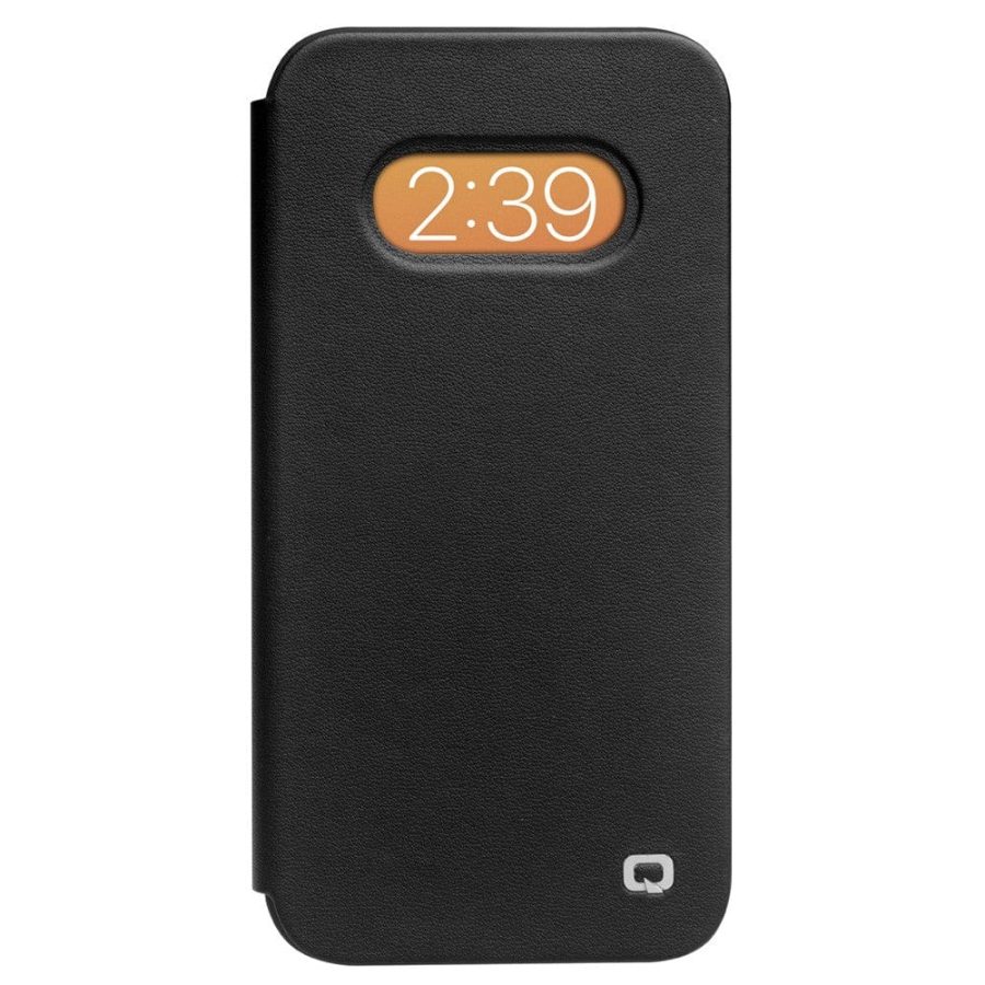 QIALINO for iPhone 13 Pro Max Case Ultra Thin Premium Genuine Leather Flip Cover