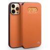 QIALINO for iPhone 13 Pro Case Ultra Thin Premium Genuine Leather Flip Cover