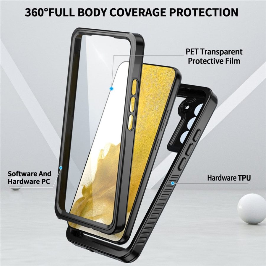 REDPEPPER FS Series For Samsung Galaxy S22+ IP68 Waterproof Case Shockproof Clear Phone Cover