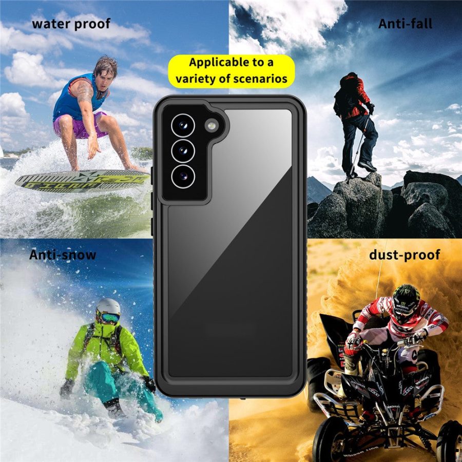 REDPEPPER FS Series For Samsung Galaxy S22+ IP68 Waterproof Case Shockproof Clear Phone Cover