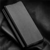 660102873A-4 QIALINO For Samsung Galaxy Z Fold3 Case Nappa Texture Genuine Leather Flip Phone Cover with Pen Holder