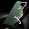 QIALINO For Samsung Galaxy S22 Case Smart View Window Genuine Cowhide Leather Flip Cover