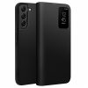 QIALINO For Samsung Galaxy S22 Case Smart View Window Genuine Cowhide Leather Flip Cover