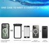 660108798B-12 REDPEPPER Dot+ Series for iPhone 14 Pro IP68 Waterproof Clear Phone Case | Compatible with MagSafe