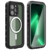 660108798B-2 REDPEPPER Dot+ Series for iPhone 14 Pro IP68 Waterproof Clear Phone Case | Compatible with MagSafe