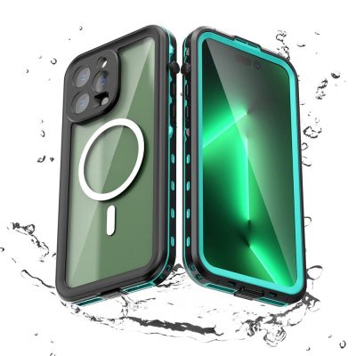 REDPEPPER Dot+ Series For iPhone 14 Pro Max Case IP68 Waterproof Clear Phone Cover | Compatible with MagSafe