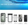 660108799A-13 REDPEPPER Dot+ Series For iPhone 14 Pro Max Case IP68 Waterproof Clear Phone Cover | Compatible with MagSafe