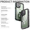 660108799A-3 REDPEPPER Dot+ Series For iPhone 14 Pro Max Case IP68 Waterproof Clear Phone Cover | Compatible with MagSafe