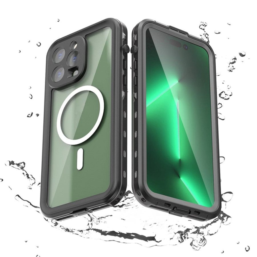 660108799B-1 REDPEPPER Dot+ Series For iPhone 14 Pro Max Case IP68 Waterproof Clear Phone Cover | Compatible with MagSafe