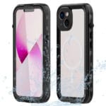 REDPEPPER Dot+ Series for iPhone 14 IP68 Waterproof Clear Phone Case | Compatible with MagSafe