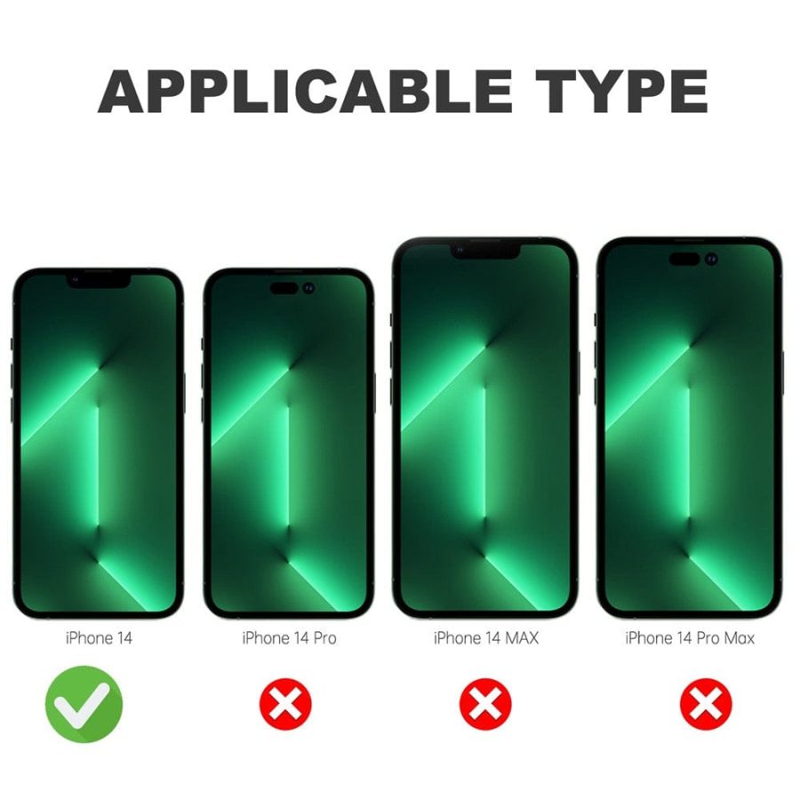 REDPEPPER Dot+ Series for iPhone 14 IP68 Waterproof Clear Phone Case | Compatible with MagSafe