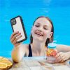 REDPEPPER Dot+ Series for iPhone 14 IP68 Waterproof Clear Phone Case | Compatible with MagSafe
