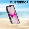 REDPEPPER Dot+ Series for iPhone 14 IP68 Waterproof Clear Phone Case | Compatible with MagSafe