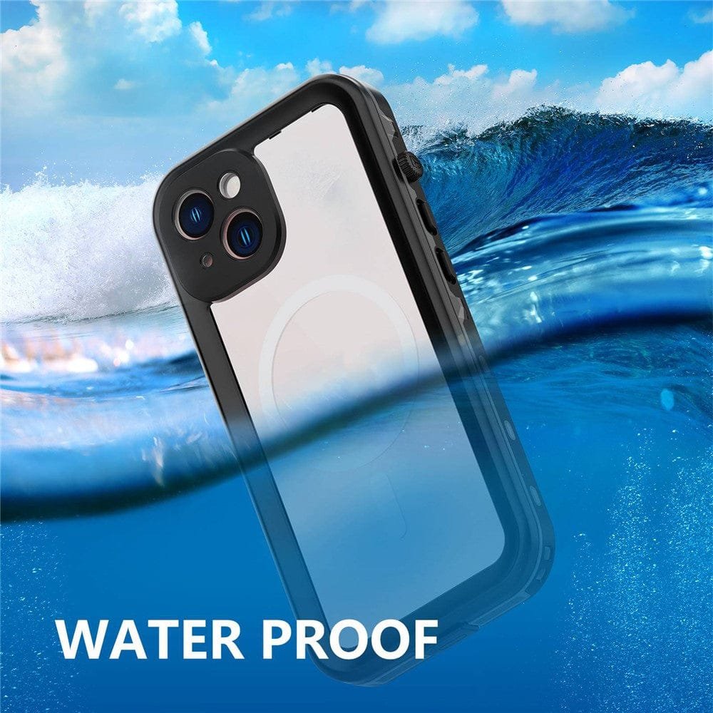 REDPEPPER Dot+ Series for iPhone 14 IP68 Waterproof Clear Phone Case | Compatible with MagSafe - Image 7