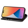 660110072A-3 QIALINO For iPhone 14 Pro Case Card Holder Genuine Leather Stand Phone Cover