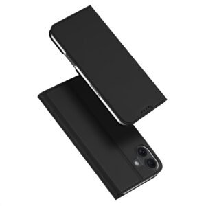 DUX DUCIS Skin Pro Series For iPhone 16 Plus Case Card Slot Stand Leather Phone Cover