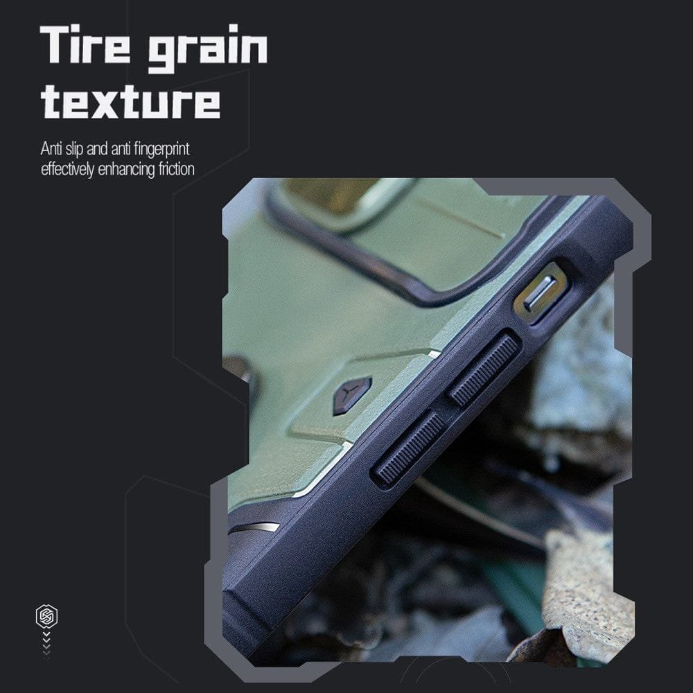 NILLKIN for iPhone 14 Plus Case CamShield Armor Pro Magnetic Shockproof Kickstand Phone Cover with Sliding Camera Cover - Image 11