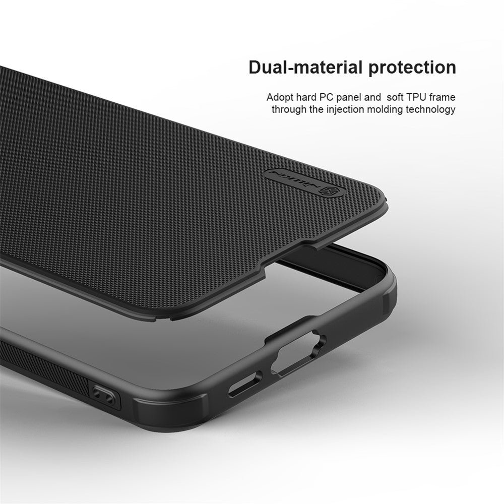 NILLKIN Super Frosted Shield Pro for Samsung Galaxy S24 FE Case Drop-Proof Shell Built-In Magnet Ring - Image 9