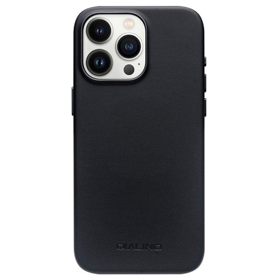 QIALINO For iPhone 15 Pro Max Case Silicone-PU Phone Cover | Compatible with MagSafe