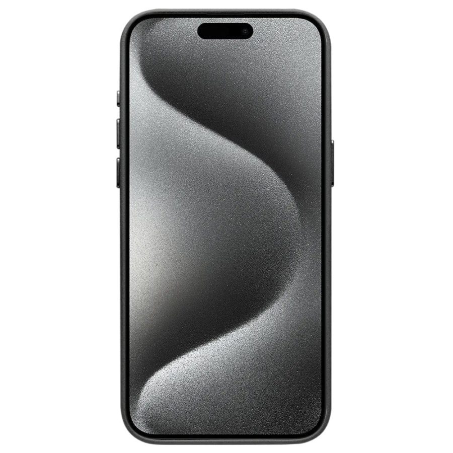 QIALINO For iPhone 15 Pro Max Case Silicone-PU Phone Cover | Compatible with MagSafe