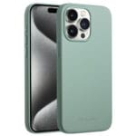 QIALINO For iPhone 15 Pro Case Silicone-PU Phone Cover | Compatible with MagSafe