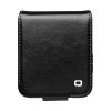 6601111818A-4 QIALINO For Samsung Galaxy Z Flip7 FE | Z Flip6 Case Genuine Leather Flip Phone Cover