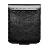 6601111818A-5 QIALINO For Samsung Galaxy Z Flip7 FE | Z Flip6 Case Genuine Leather Flip Phone Cover