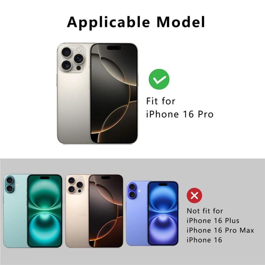 REDPEPPER Dot+ Series For iPhone 16 Pro Case IP68 Waterproof Clear Phone Cover | Compatible with MagSafe