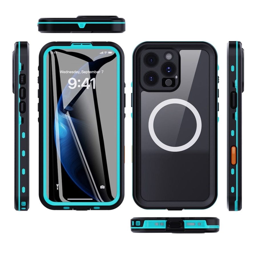 REDPEPPER Dot+ Series For iPhone 16 Pro Case IP68 Waterproof Clear Phone Cover | Compatible with MagSafe