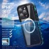 REDPEPPER Dot+ Series For iPhone 16 Pro Case IP68 Waterproof Clear Phone Cover | Compatible with MagSafe
