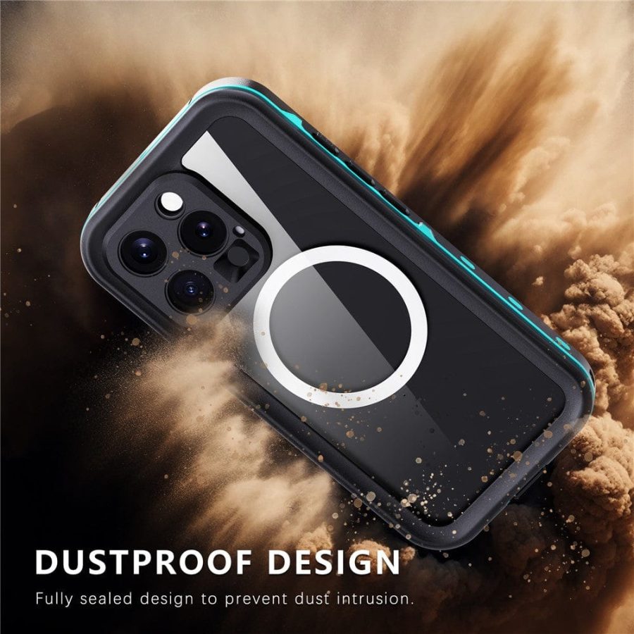 REDPEPPER Dot+ Series For iPhone 16 Pro Case IP68 Waterproof Clear Phone Cover | Compatible with MagSafe